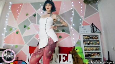 Ramona Flowers Striptease & Acrylic Chair Dance