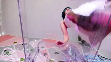 Ramona Flowers Striptease & Acrylic Chair Dance