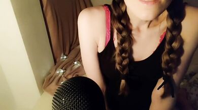 Touchless orgasm ASMR girlfriend roleplay
