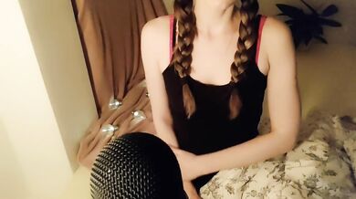 Touchless orgasm ASMR girlfriend roleplay