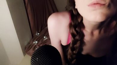 Touchless orgasm ASMR girlfriend roleplay