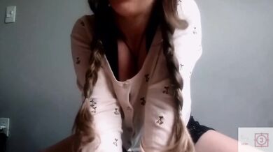 Just a hot and wet student showing her body to you part 2