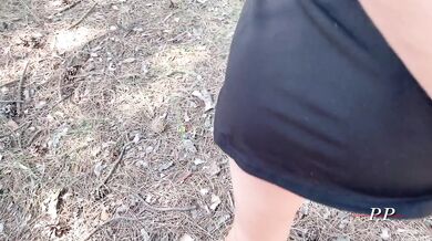 Forest officer fucked anal city beauty on the ground in the forest