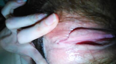 PinkMoonLust Tiny Clit GETS AROUSED surprise small Clitoris gets Bigger Horny Girl Pink Pussy Hair