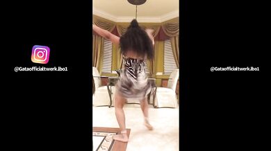 Gata Official Twerk Compilation #12 Slow Grinding Twerk Latina Thong Sexy Mini Dress