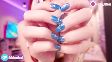 New Blue Sexy Manicure