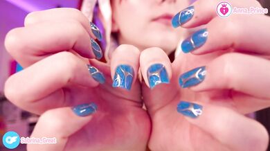 New Blue Sexy Manicure