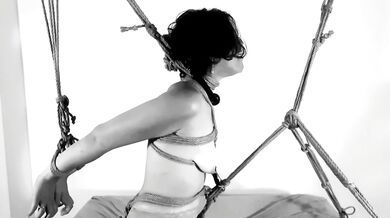 Tied up nonstop orgasm - REAL NIPPLES ORGASM