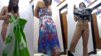 a little squirt in the dressing room