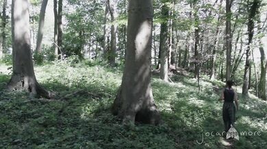 Having fun in the forest - outdoor blowjob and ride for big dick!