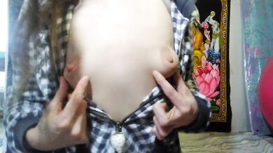 Nudist Exhibitionist PinkMoonLust Shows Tiniest Titties Saggy Tiny Breasts & Cellulite PAWG ASS