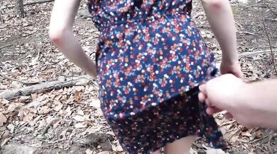 Amateur Wife Fucks Outdoors on honeymoon.