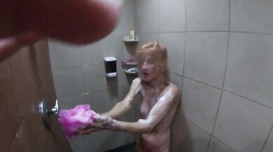 Ruby Red Shower Fun