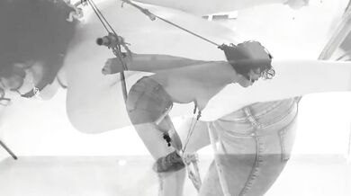 School girl gets BDSM & Bondage lesson III PERDICAMENT ORGASM