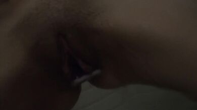 Shaving and Showering in Public Shower ( VERY HORNY, I CUM TWICE)