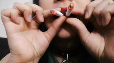 Multiples, Dangles, and Hardcore Smoking Fetish with MissDeeNicotine