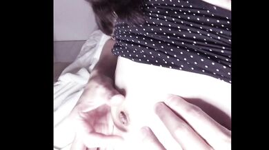 【おっぱいマッサージ】オイルを使っておっぱいと乳首をケアしてついでに気持ちよくなっちゃいます Japanese oil massage nipple masturbation orgasm