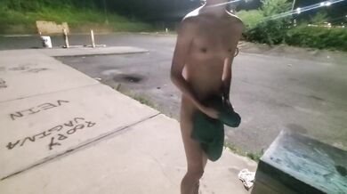 Naked Skateboarding