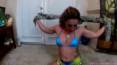 belly dancer deep throats part one
