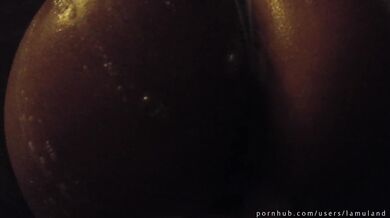 ITALIAN OILED ASS SPANKED AND FUCKED WITH BUTT PLUG AND BLUE DILDO - Complete