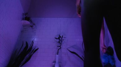 Showering with Clit Tease and Breast Massage