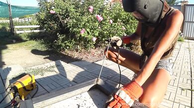 DIY Floating Table 3.1 - Welding 4k HD Teaser 1 - downblouse and nip slip (Music)