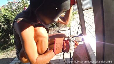 DIY Floating Table 3.1 - Welding 4k HD Teaser 1 - downblouse and nip slip (Music)