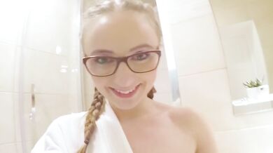 Shower after orgasm|Lady Bug