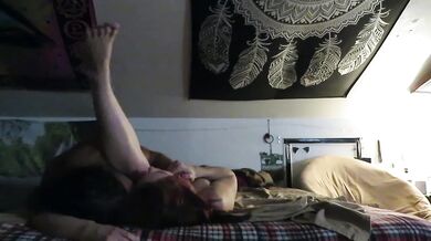 Amateur Couple Fuck in Doggstyle, Then Get Lost in Each Other