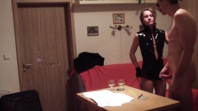 man casting couch - female femdom agent part 1