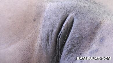 ebony from Africa fucked and creampied by white cock