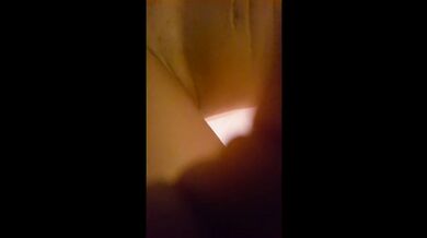 Couple fucking with dildo and cock