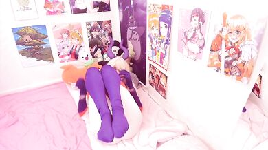 Tsuyu Asui Tongue Fucks Mt. Lady - BNHA - Sexy Cosplay Teen Anal