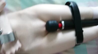 submissive girl has multiple intense orgasms || bound intense clit torture