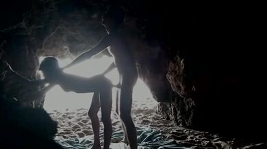On the Beach, Inside the Cave