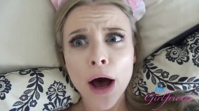 Pink Sexy Maid Paris White Anal POV Fuck