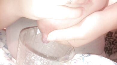 beautiful milf pumping milk