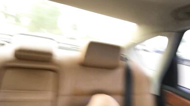 Kimber Veils makes her pussy wet in the car.