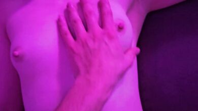 Her pussy gets so loud when I finger and fuck her POV juicy and wet couple amateur