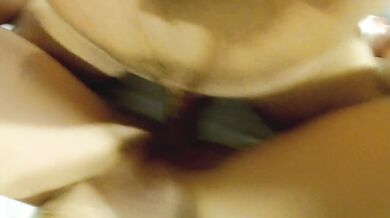 Amateur couple fucks in hotel room
