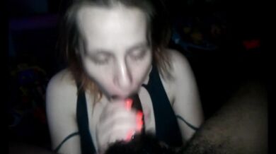 pregnant blow and swallow