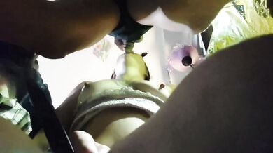Cuffed Whore A'Muñeca Fed The D' of FrankDbest...Bondage Blowjob