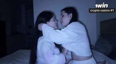 HARD ORGASM AND LESBIAN COMPILATION WITH STEPSISTER
