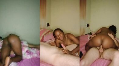 She gets fucked hard by the neighbor while the husband was away for work