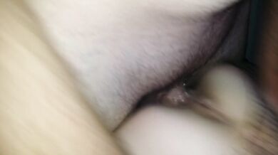 LadyShatter gets creampie from friend, hubby eats it
