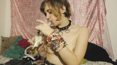 topless bong rips with mercy west