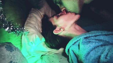 Kissing Celebrating Love.