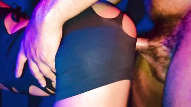 Big Dick Daddy Dame Fucks Submissive Slut