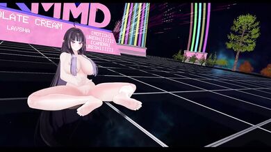 Chocolate Cream Strip Dance | Elf VTuber Hentai MMD