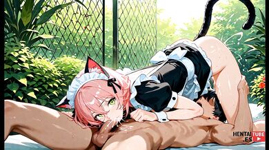 Hentai - OC Vanya Kitty Maid and his master Pic collection